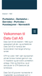 Mobile Screenshot of datacall.no